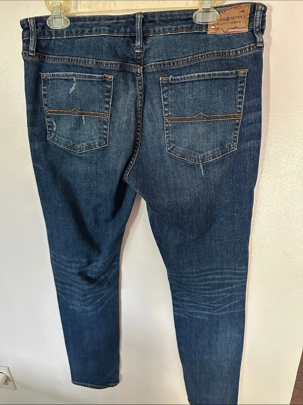 Denim and Supply Ralph Lauren Women's Skinny Jeans in Dark Blue Wash